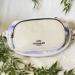 NEW COACH COURT BELTBAG IN TYE DYE PRINT